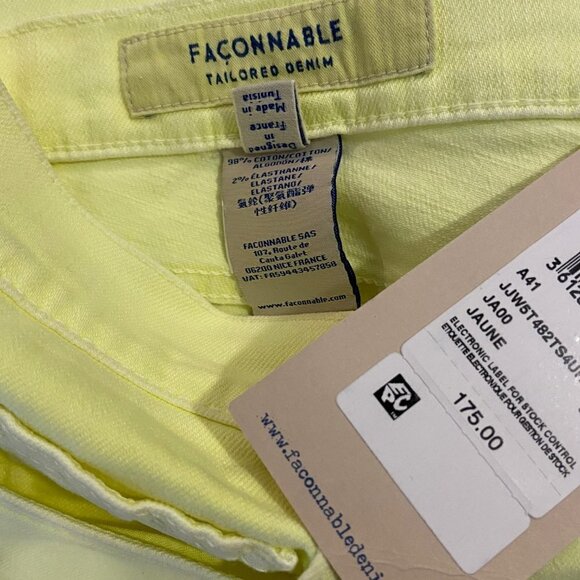 Faconnable Women's Fluorescent Denim Jeans - NWT - Picture 5 of 5